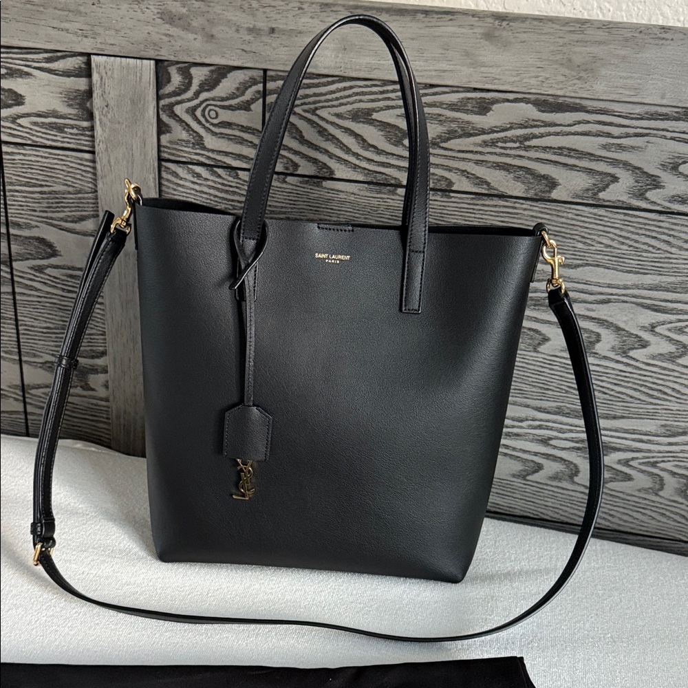 Flawless Saint Laurent Toy Leather black shopping Tote Bag